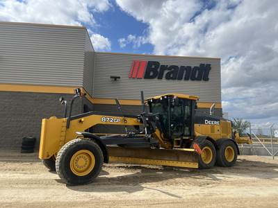 John Deere 872GP Motor Grader