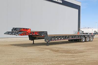 Brandt 50 TON TRI-NECK FIXED ROLL TRI-AXLE SCISSORNECK Oil Field Trailer