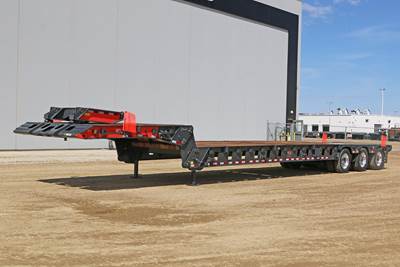 Brandt 50 TON TRI-NECK FIXED ROLL TRI-AXLE SCISSORNECK Oil Field Trailer