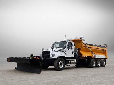 Freightliner 114SD Tri Axle Plow / Spreader Truck - 505HP