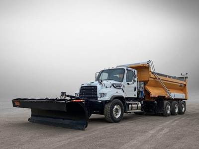 Freightliner 114SD Tri Axle Plow / Spreader Truck - 505HP