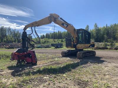 Caterpillar 320D Logging Processor