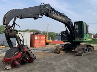 John Deere 2154D Logging Processor