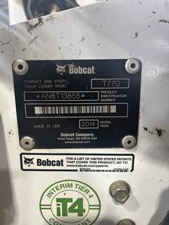 Bobcat T770 Compact Track Loader
