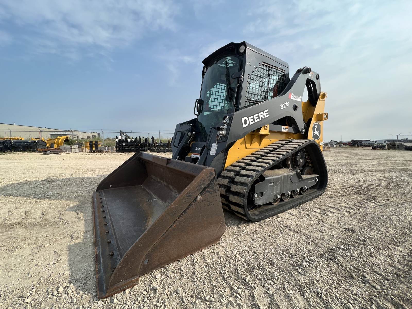 2022 John Deere 317G Skid Steer For Sale, 480 Hours Winnipeg, MB