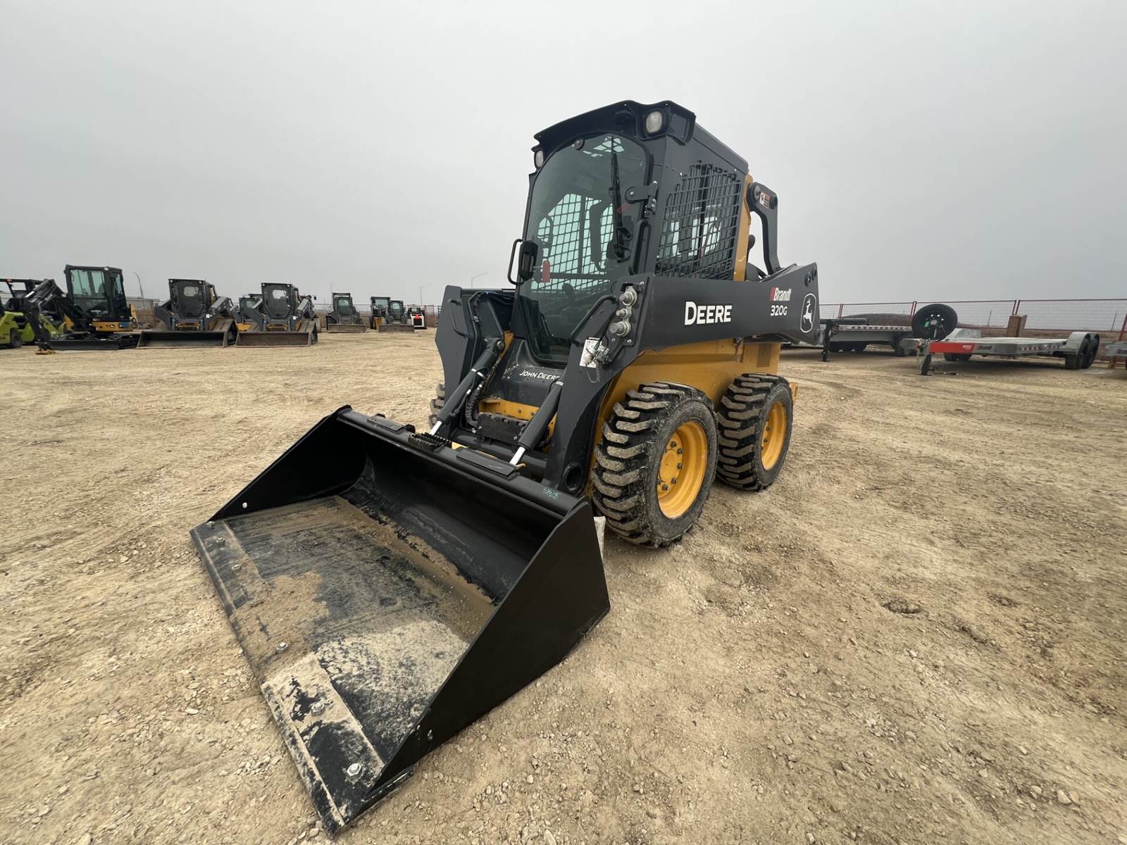 2021 John Deere 320G Skid Steer For Sale, 252 Hours Winnipeg, MB