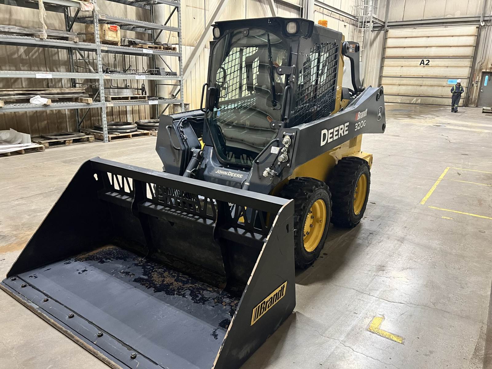 2019 John Deere 320G Skid Steer For Sale, 315 Hours Saskatoon, SK