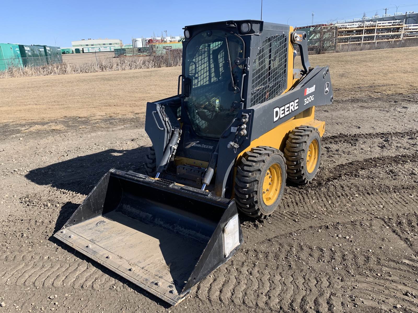2019 John Deere 320G Skid Steer For Sale, 884 Hours Grande Prairie, AB, Canada 0U346921