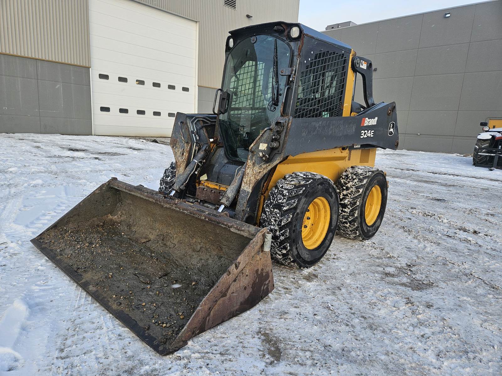 2016 John Deere 324E Skid Steer For Sale, 5,311 Hours Calgary, AB