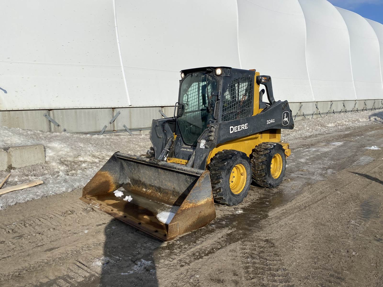 2019 John Deere 324G Skid Steer For Sale, 270 Hours Regina, SK