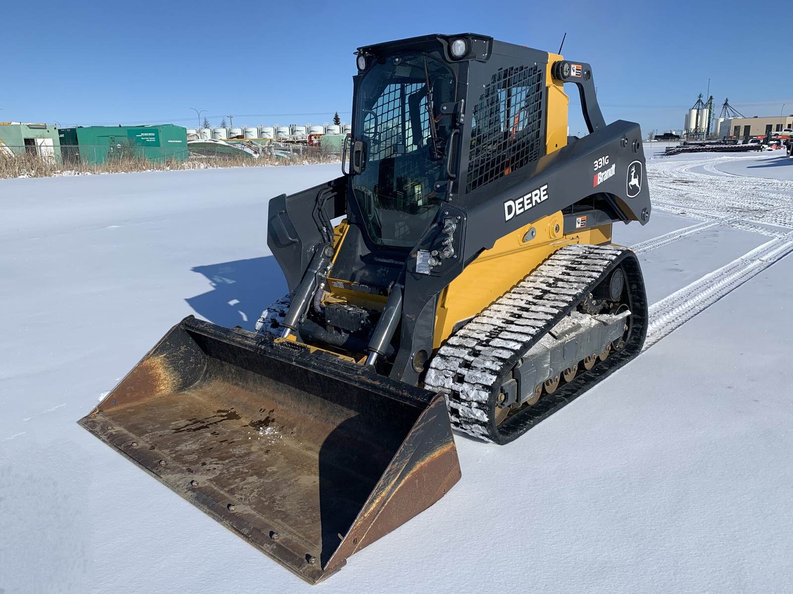 2022 John Deere 331G Skid Steer For Sale, 1,542 Hours Grande Prairie, AB, Canada 0U429144