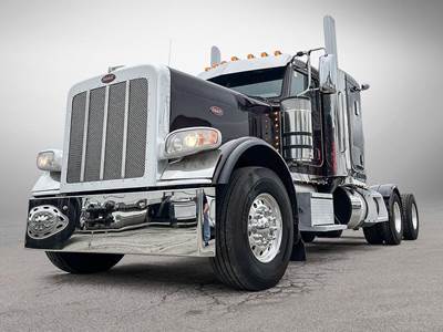 Peterbilt 389 Sleeper Semi Truck - 44" Flat Top Sleeper, 565HP