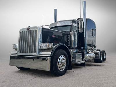 Peterbilt 389 Sleeper Semi Truck - Mid Roof Sleeper, 500HP