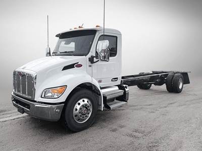 Peterbilt 537 Single Axle Sleeper Semi Truck - 260HP