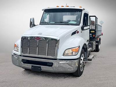 Peterbilt 537 Single Axle Sleeper Semi Truck - Paccar 220HP