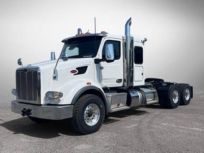 Peterbilt 567 Sleeper Semi Truck - 44" Flat Top Sleeper, Cummins 500HP