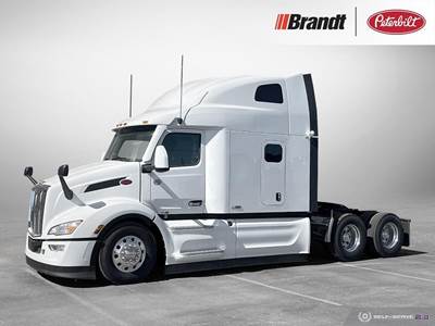 Peterbilt 579 Sleeper Semi Truck - 80" Raised Roof Sleeper, Paccar 455HP