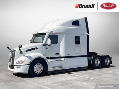 Peterbilt 579 Sleeper Semi Truck - 80" Raised Roof Sleeper, Paccar 455HP