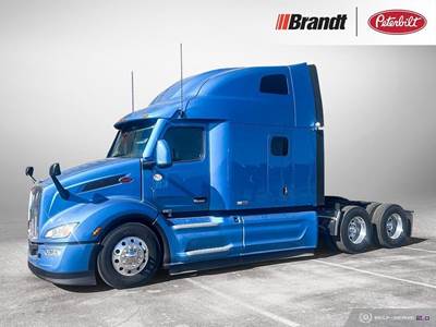 Peterbilt 579 Sleeper Semi Truck - 80" Raised Roof Sleeper, Paccar 455HP