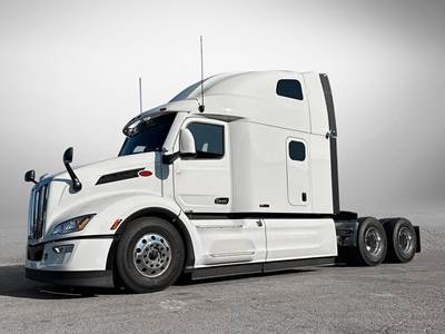 Peterbilt 579 Sleeper Semi Truck - 80" Raised Roof Sleeper, 455HP