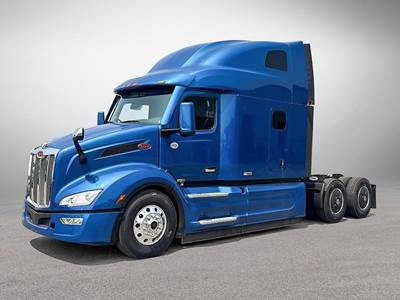 Peterbilt 579 Sleeper Semi Truck - 80" Raised Roof Sleeper, 455HP