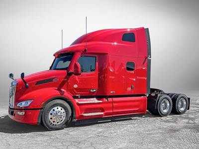 Peterbilt 579 Sleeper Semi Truck - 80" Raised Roof Sleeper, 450HP