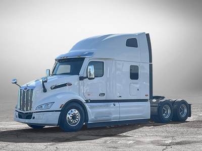 Peterbilt 579 Sleeper Semi Truck - 80" Raised Roof Sleeper, 500HP