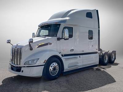 Peterbilt 579 Sleeper Semi Truck - 80" Raised Roof Sleeper, 500HP