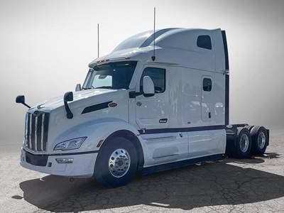 Peterbilt 579 Sleeper Semi Truck - 80" Raised Roof Sleeper, 500HP