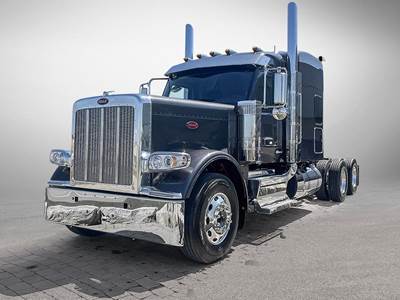 Peterbilt 589 Sleeper Semi Truck - 80" Raised Roof Sleeper, Cummins 500HP