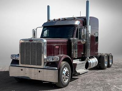 Peterbilt 589 Sleeper Semi Truck - 80" Raised Roof Sleeper, Cummins 500HP