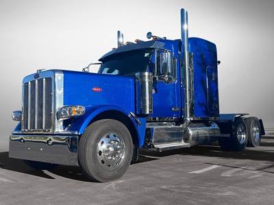 Peterbilt 589 Sleeper Semi Truck - 72" Raised Roof Sleeper, Cummins 565HP