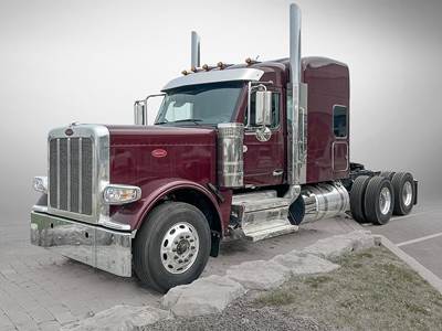 Peterbilt 589 Sleeper Semi Truck - 80" Raised Roof Sleeper, Cummins 500HP