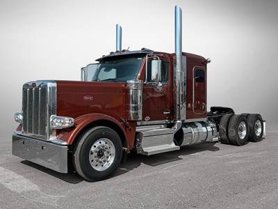 Peterbilt 589 Sleeper Semi Truck - 58" Flat Top Sleeper, Paccar 510HP