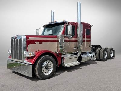 Peterbilt 589 Sleeper Semi Truck - 58" Flat Top Sleeper, Paccar 510HP