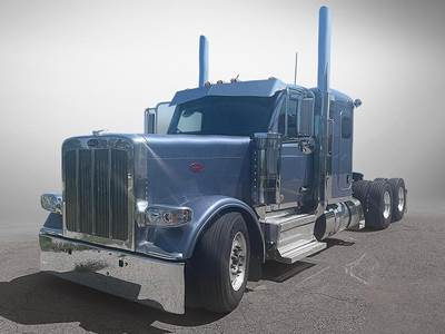 Peterbilt 589 Sleeper Semi Truck - 58" Flat Top Sleeper, Paccar 510HP