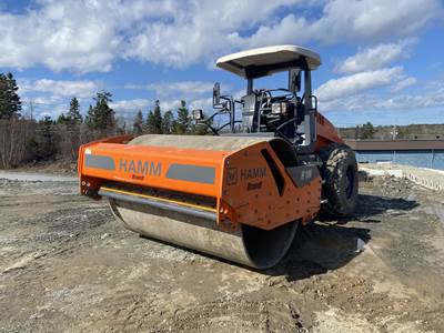 Hamm H10G Smooth Drum Roller Compactor