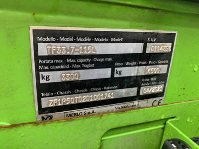 Merlo TF33.7 Telehandler