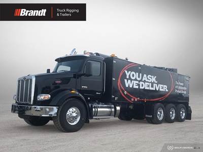 Peterbilt 567 Tri Axle Vacuum Truck - 510HP