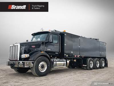 Peterbilt 567 Tri Axle Vacuum Truck - 510HP