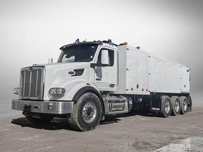 Peterbilt 567 Tri Axle Vacuum Truck - 510HP