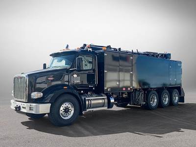 Peterbilt 567 Tri Axle Vacuum Truck - 510HP