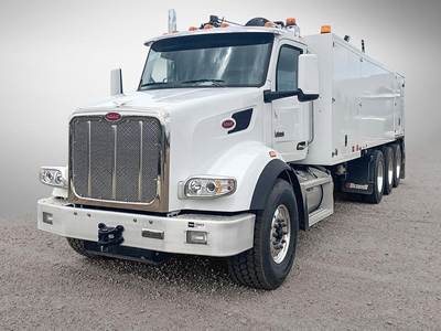 Peterbilt 567 Tri Axle Vacuum Truck - 510HP