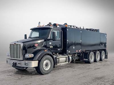 Peterbilt 567 Tri Axle Vacuum Truck - 510HP