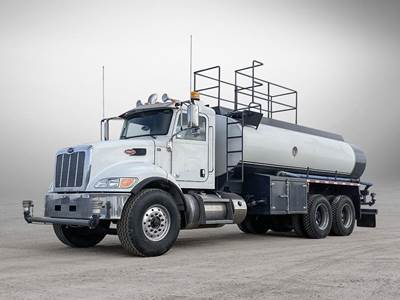 Peterbilt 348 Water Truck - Paccar 350HP