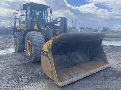 2018 John Deere 724K Wheel Loader For Sale, 11,170 Hours | Laval, QC ...