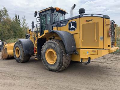 2020 John Deere 744L Wheel Loader For Sale, 7,128 Hours | Peterborough ...