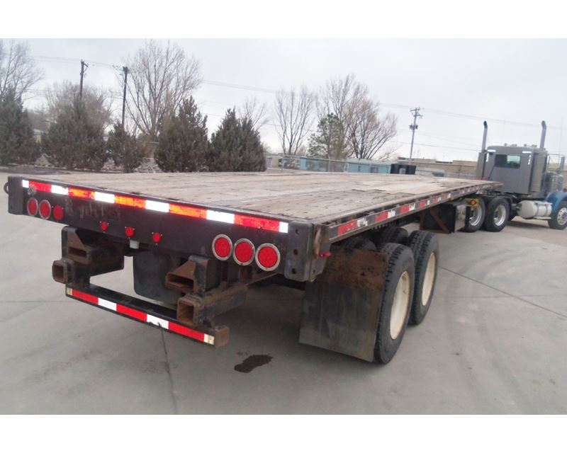 2003 Transcraft 48' Flatbed Trailer For Sale Greeley, CO 031669
