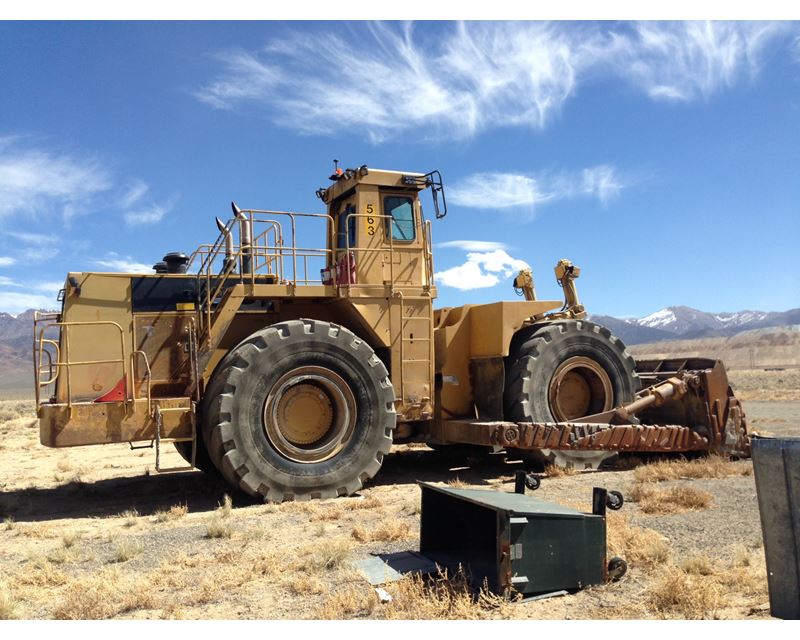 1996 Caterpillar 690 Wheel Dozer For Sale, 115,718 Hours Hollister