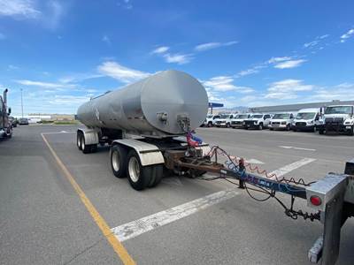 Beall Tandem Axle Aluminum Asphalt / Hot Oil Tank Trailer - Spring